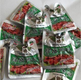 2斤包邮 绿盛百卤坊鸭肫 [鼎松食品] 原味 500g(克)4月新货