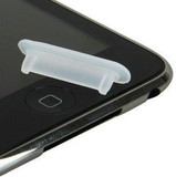 苹果iphone4/4S ipad2 数据线胶塞 充电接口防尘塞 白色 黑色