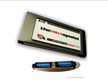 AKE新品 USB3.0笔记本扩展卡EXPRESS转2口USB3.0 NEC 34MM