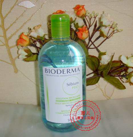 满168包邮 贝德玛净妍洁肤液（蓝水）500ML 比卸妆油/卸妆乳更好