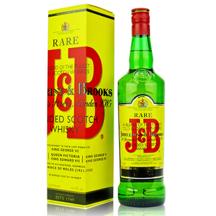  J&B 珍宝威士忌 原装进口正品洋酒 正品特价 750毫升