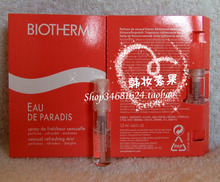 Biotherm Biotherm eau de perfume paradis paraíso 1,5 ml tubos con agua pulverizada, la Sra.