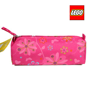 六一礼物2011新款[lego乐高书包] 正品儿童 小学生轻质桃红女笔袋