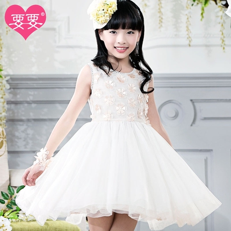要要童装儿童公主裙白色2014<em>大女童连衣裙</em>夏