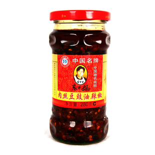  【天猫超市】  陶华碧老干妈肉丝豆豉油辣椒 280g/瓶