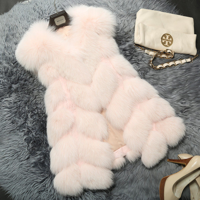 狐狸毛皮草<em>坎肩</em>哪种好?狐狸毛皮草<em>坎肩</em>价格,狐