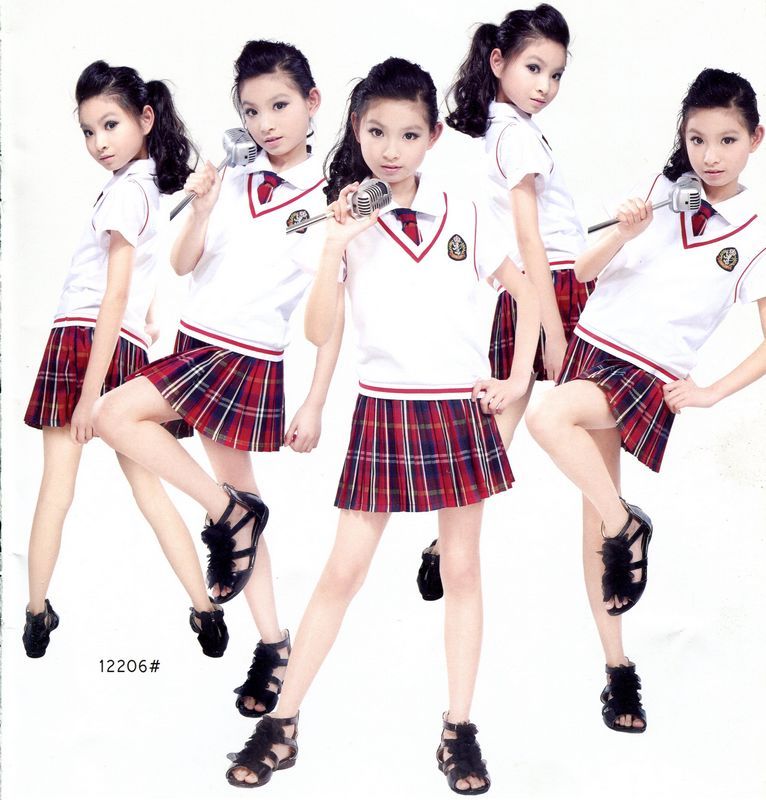 Special Offer Promotion College wind new pattern summer Red cell Short sleeved suit Student uniforms suit Korean Edition Three-piece Suite 06in the Children/Baby/Family fitted , Uniforms/Custom uniforms category - from Buy2taobao.com to provide professional Taobao agent buy service