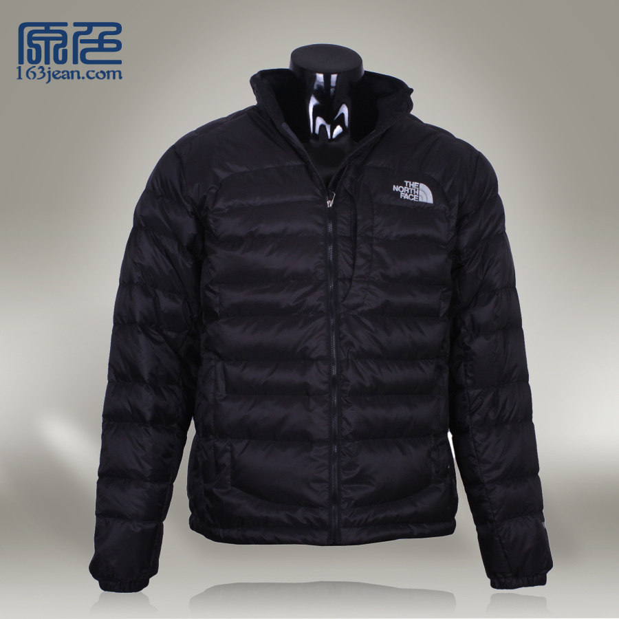 御寒极品 THE NORTH FACE 100%白鹅绒 极品男款羽绒服 带防伪