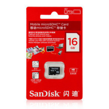 包邮 SanDisk 闪迪 TF 16G TF卡 Class4 MicroSD 手机 16G内存卡