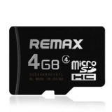 淘金币包邮Remax TF/MICRO SD 4G 存储卡 内存卡手机卡 送读卡器