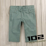Style Homme时尚立体裁剪 夏季首选休闲中裤 D63