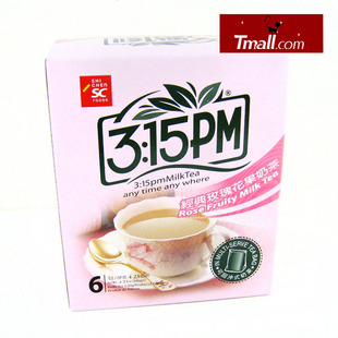  台湾三点一刻奶茶 三点一刻玫瑰花果奶茶120g 3点1刻奶茶