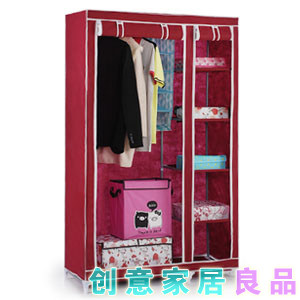 佳宜正品 限时特价 加厚加固 布网衣橱 简易衣柜/布衣柜/简易衣橱