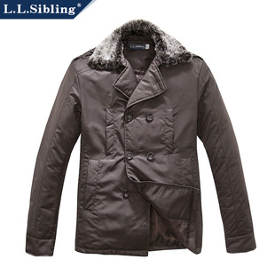  【vip专享】LLSibling男装棉衣保暖厚新款冬装男士休闲棉衣XA