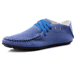 VOGU HOMME couples peas footwear leather Korean men's business casual summer shoe breathable shoes men