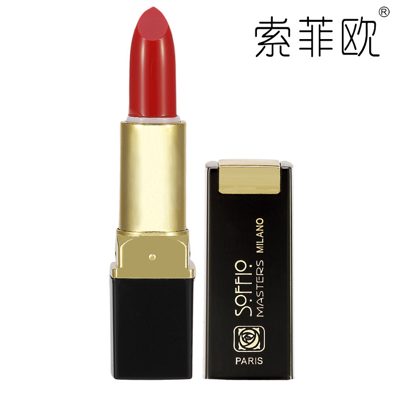 Soffio索菲欧魅色丰盈口红3.6g保湿润唇膏裸色 专柜正品 包邮