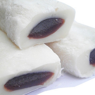  进口糕点！台湾糕点三叔公雪之恋手造麻糬/麻薯 红豆味180(210)g