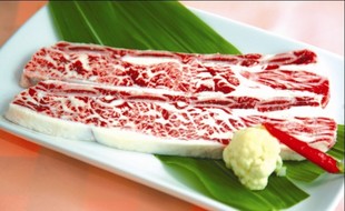  进口顶级原味牛仔骨蓝标好牛肉/牛排/牛扒 290克+-配黄油酱包