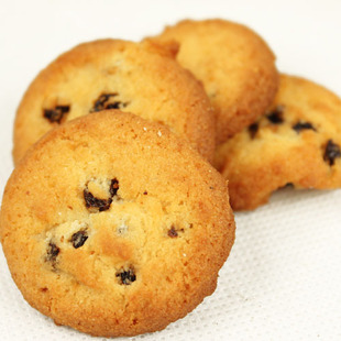  壹号零食进口食品 Danisa 皇冠丹麦葡萄干曲奇饼干90g