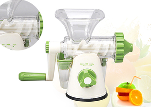 【天天特价】厂价小麦草手摇榨汁机螺旋挤压榨