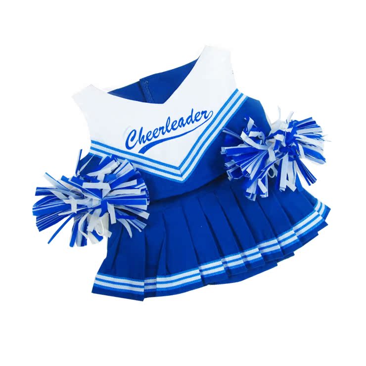 blue Cheerleading Teddy bear clothes Teddy Bear Duffy clothes 45CM Qiqi clothesin the Toy/Childs/Puzzle/Building block/Model , Doll/Fitting category - from Buy2taobao.com to provide professional Taobao agent buy service