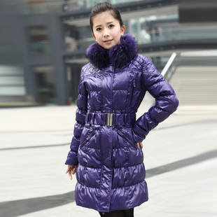2011新 奢华显瘦 360度 大毛领羽绒服
