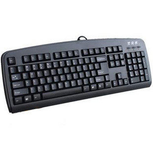双飞燕键盘KB-8 防水键盘 电脑键盘 正品行货 usb和ps/2接口可选