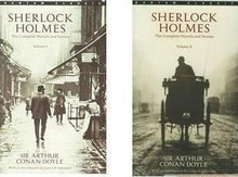 福尔摩斯探案全集 英文原版小说 SHERLOCK HOLMES  全二册 超厚