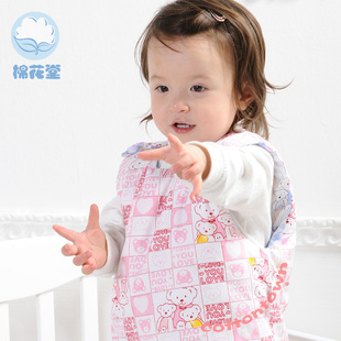  棉花堂 婴儿马甲 男女宝宝夹棉背心 纯手工儿童马甲背心秋冬0-3岁