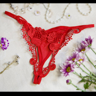 内衣,正品蕾丝面料开档性感公主款蕾丝<em>内裤</em> 薄