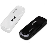 飚王/SSK 灵动SCRM060 SD/MS记忆棒 TF/MicroSD/M2 三合一读卡器
