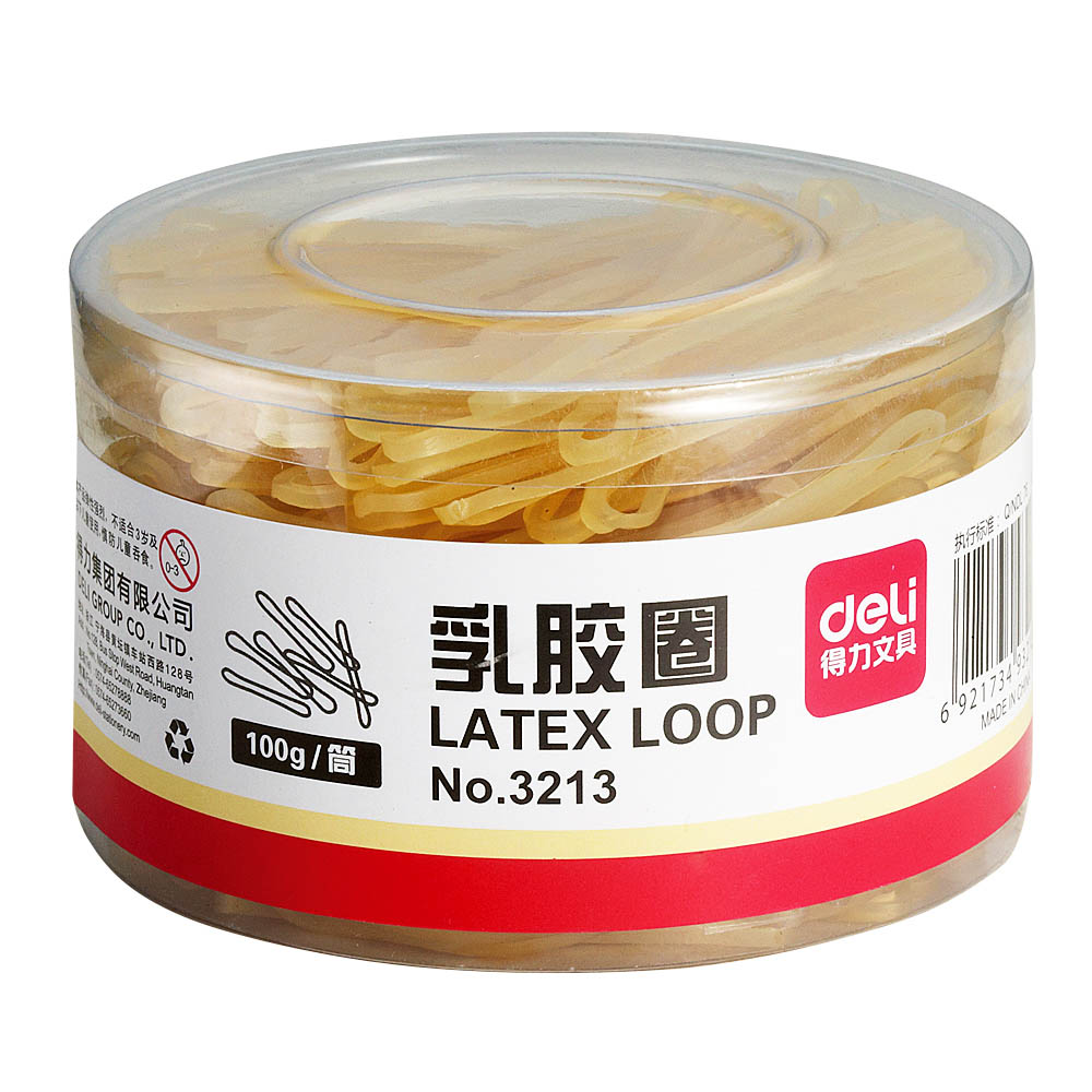 3213 deli乳胶圈 (100g/盒)得力橡皮筋 3213 韧性好 牛皮筋在类目 电子词典/电纸书/文化用品, 其它文化用品中 - 来自Buy2taobao.com提供专业的淘宝代购服务