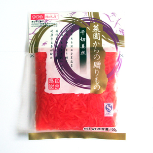  韩国料理传统美食 寿司姜千切姜丝海苔紫菜包饭日本料理