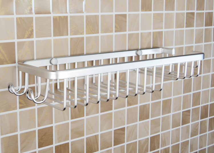 Space aluminum Dual use height Storage Basketin the Decoration main material , Toiletries , Bathroom Hardware/Pendant , Bathroom Shelves category - from Buy2taobao.com to provide professional Taobao agent buy service