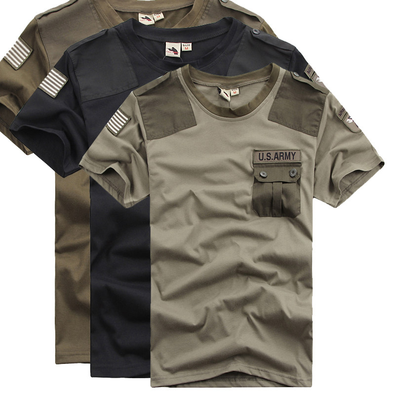 Free rider 3032# paratrooper in summer short sleeve t-shirt men's t shirts lovers t-shirts 包邮
