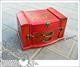 福八宝首饰盒 仿古手绘皮质家居用品