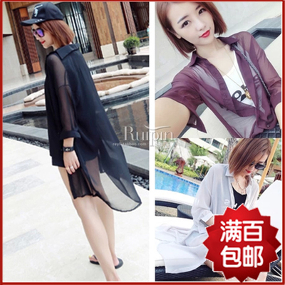 防晒衣女装春秋长袖<em>长款</em>小<em>披肩</em>夏季<em>百搭</em>韩版2