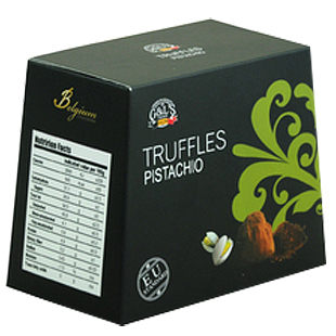  【疯狂零利润】新款进口德菲丝松露巧克力100g德菲斯开心果仁