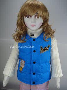  绝不钻毛！儿童羽绒背心/宝宝羽绒马甲/婴儿羽绒服坎肩/内胆A07