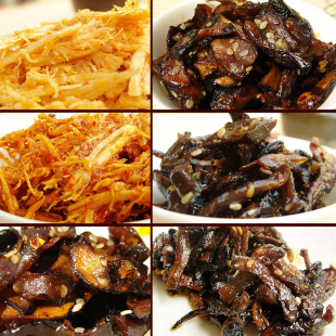  特价！云南特产小吃即食野生菌好吃的小零食套餐共12袋368克 包邮