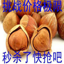 冲皇冠特大促销 美国大榛子开口榛子东北 东北大榛子2斤包圆通250
