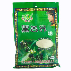  品牌直营 彝家山寨458克袋装黑苦荞粉 纯天然有机食品