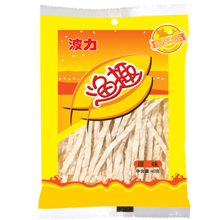  【天猫超市】波力渔趣 原味40克/袋 待客佳品