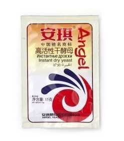  烘焙 安琪酵母 低糖高活性干酵母 酵母粉 发酵粉15克/袋