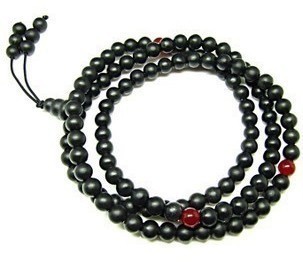 泗滨砭石108颗佛珠手链...