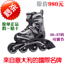 秒杀 原单 Rollerblade/罗勒布雷德 儿童可调轮滑鞋直排单排旱冰
