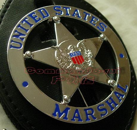纪念品 United States Marshal 美国联邦法警 金