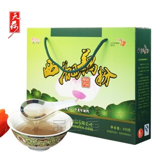  天荷 桂花莲子 西湖藕粉 中老年加钙 浙江杭州特产 年货礼盒490克