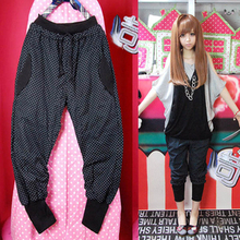 苛苛非主流女装服饰2012新款春夏装可爱女生潮衣服色点点休闲裤