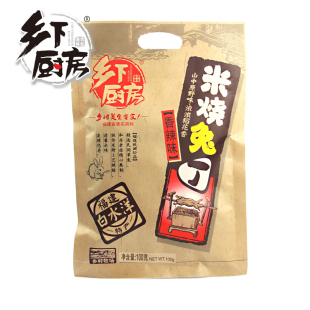  乡下厨房 香辣味米烧兔丁100g福建白水洋特产美味好吃减肥零食